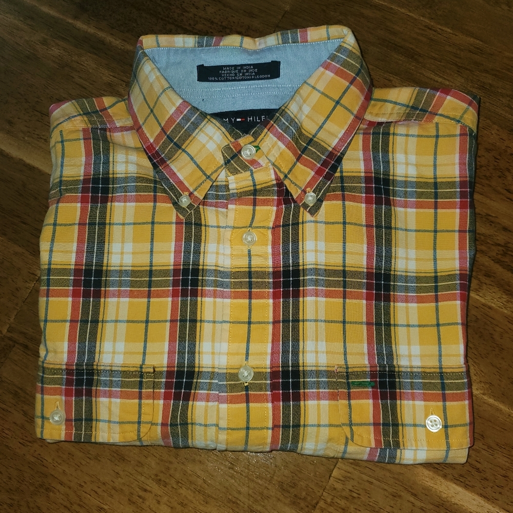 Tommy Hilfiger Long Sleeve Shirt Sz Large